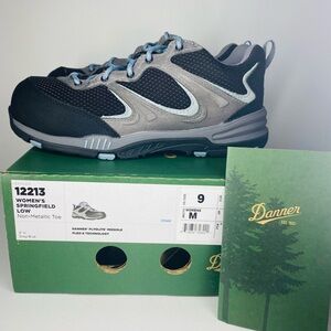 Danner Women's Springfield Low Gray/Blue Composite Toe (NMT)- Size 9 New W/ Box
